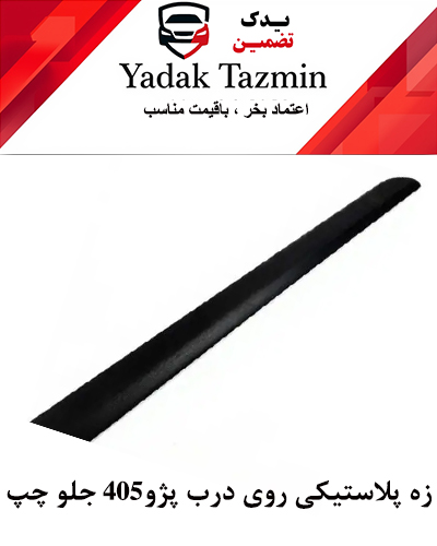 زه پلاستیکی روی درب پژو 405 جلو چپ - تکی